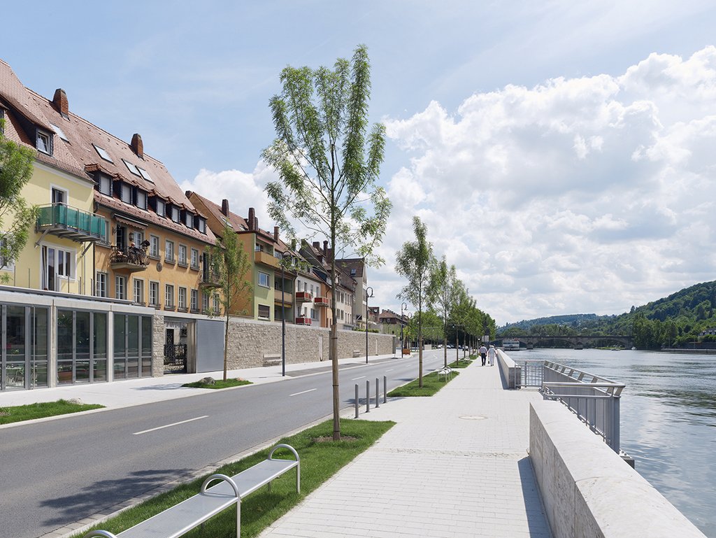 Hochwasserschutz und Mainufergestaltung, Würzburg