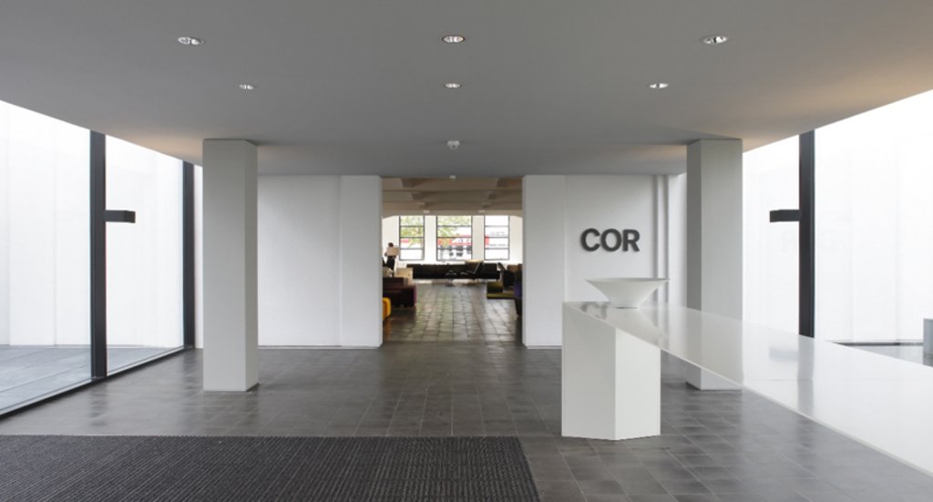 Ausstellungsbereich der Firma COR
