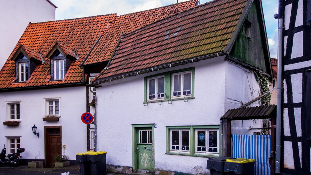 das Haus der "Kleinen Leute", Südengraben 28 in Iserlohn, Frontansicht von Norden - Zustand Januar 2016