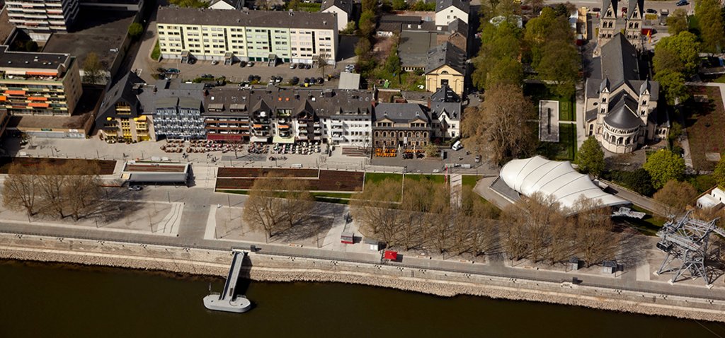 Rheinpromenade Konrad-Adenauer-Ufer, Koblenz