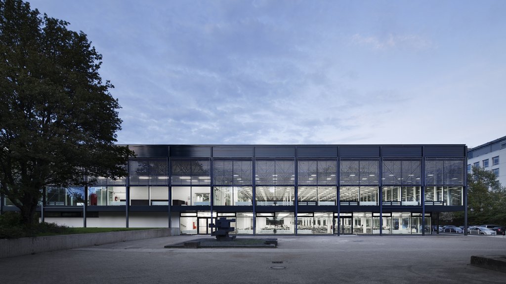 BlueBoxBochum, Bochum - U. a. Auszeichnung Deutscher Hochschulbaupreis 2014, Preis des Deutschen Stahlbaus (Auszeichnung) 2012